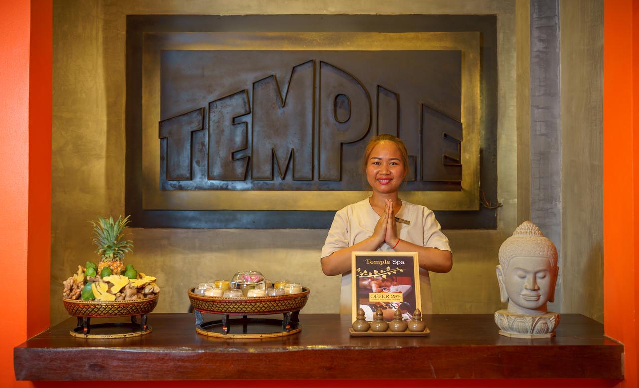 Golden Temple Hotel Siem Reap Bagian luar foto